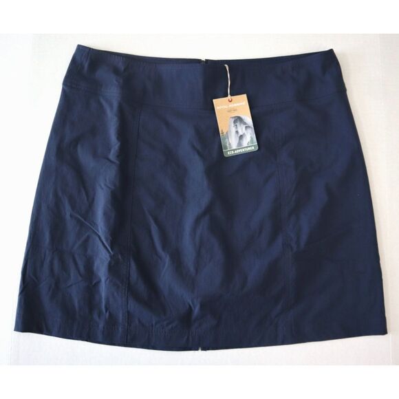 Royal Robbins Y35179-722 Women's Sz 14 Blue Eco-Adventurer Discovery III Skort - Picture 1 of 11